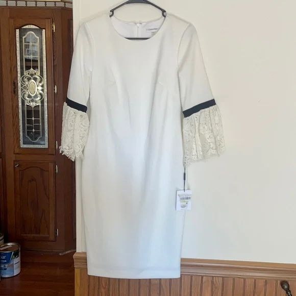 Calvin Klein Dresses Calvin Klein White Dress Poshmark